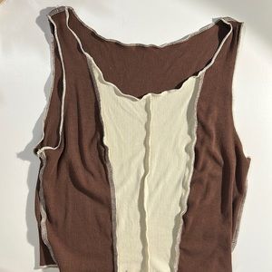 Urban stitched crop top